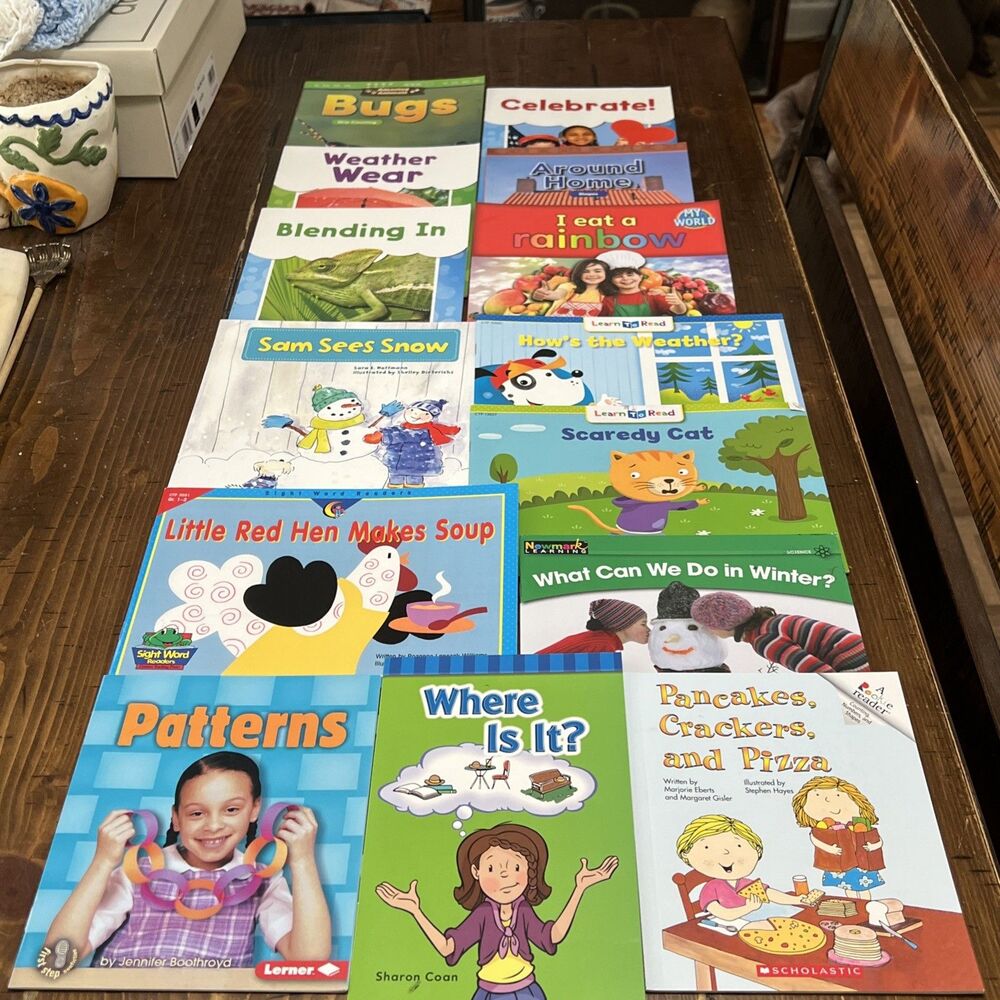 Level C Leveled Readers Children's Learn to Read Books Lot 14